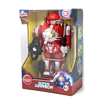 Kutulu Pilli Süper Savaşçı Büyük Robot Oyuncak VAR-N63/797-131/132