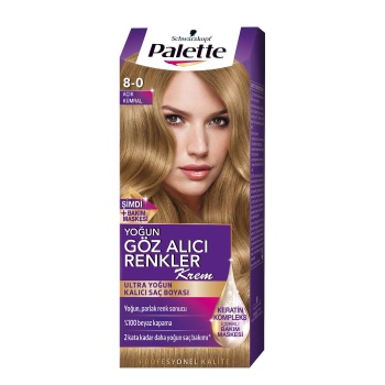 Palette Natural Göz Alıcı 8-0 Koyu Sarı