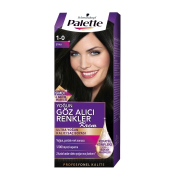 Palette Natural Göz Alıcı 1-0 Siyah