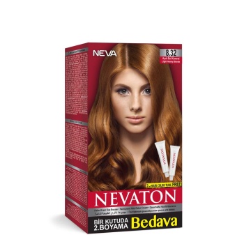 Nevaton Kalıcı Krem Saç Boyası 8.32 Açık Bal Kumral