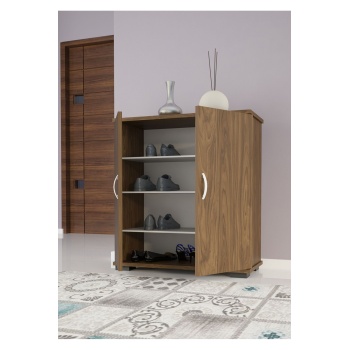 Kastamonu Entegre 2 Kapaklı 4 Raflı Ayakkabılık