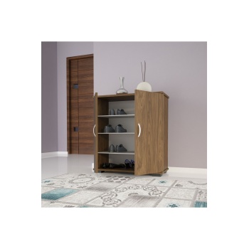 Ayakkabılık 2 Kapaklı Ayakkabı Dolabı Çok Amaçlı Dolap Mutfak Dolabı Ofis Dolabı