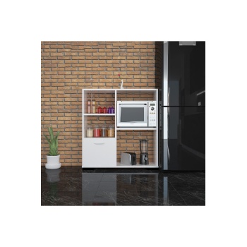 Mutfak Dolabı Mikro Dalga Dolabı Bolmeli Rarflı Dolap Ofis Dolabı Çok Amaçlı Dolap