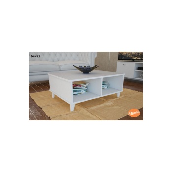 Raflı Orta Sehpa Ofis Sehpası Salon Sehpa