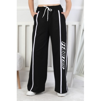 İki İplik Baskılı Kız Çocuk Eşofman Altı