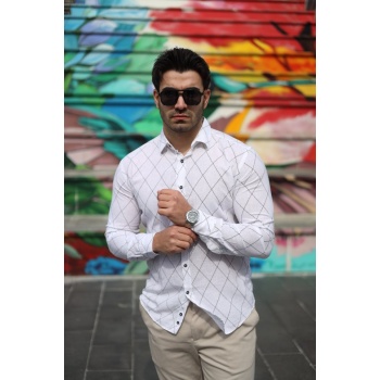 Erkek şamre Kumaş Gömlek