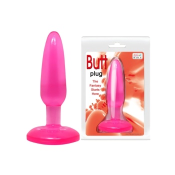 Pembe Butt Plug Anal Tıkaç