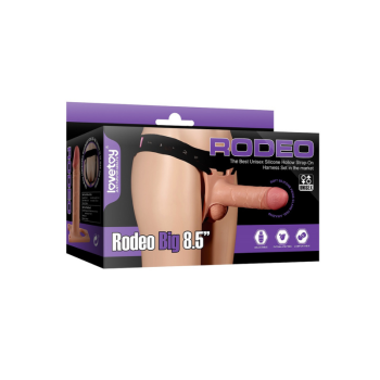 Ingen Rodeo Hollow Big Strapon Set 8.5 inç