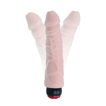 Ultra Gerçekçi Dokulu Güçlü Titreşimli Klasik Kalın Realistik Vibratör Penis 24 CM