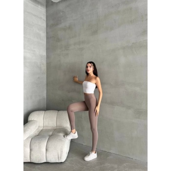 Kadın Yüksel Bel Korse Detay Toparlayıcı Tayt