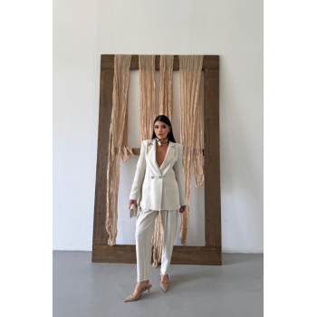 KETEN CEKET - PANTOLON TAKIM - Ham