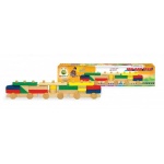 Woodoy Yapboz Tren Oyuncak KT-KR002