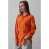 Uzun Kol Gömlek - Oranj