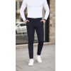 Erkek Slim Fit Likralı Gabardin Pantolon