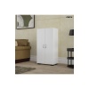 54 x 110 x 32 cm Kiler Dolabı Ofis Dolabı Çok Amaçlı Ofis Dolabı 2 Kapaklı Banyo Dolabı