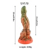 Kırmızı Yeşil Canavar Dildo Model 5