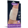 Vibrating Wave Knights Ring (Beyaz)