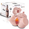 Anna - Realistik Anal Vajinal 2 in 1 Titreşimli Isıtmalı Suni Kalça Vajina 4.5 KG