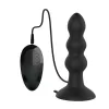 RON Uzaktan Kumandalı Güçlü Titreşimli Boğumlu Vantuzlu Silikon Anal Plug Vibratör