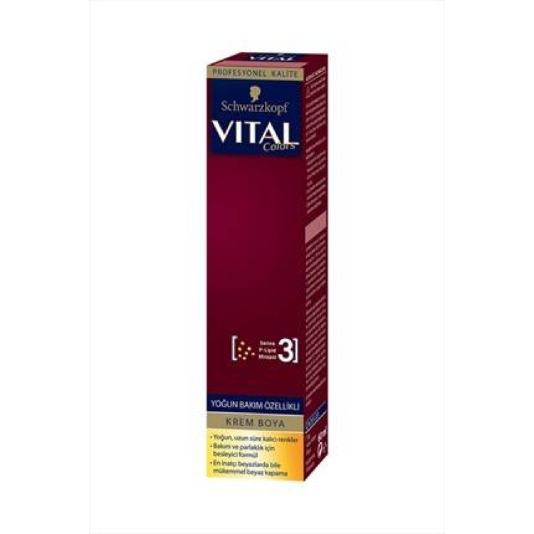 Vıtal Colors Tüp Boya  7-00 Kumral