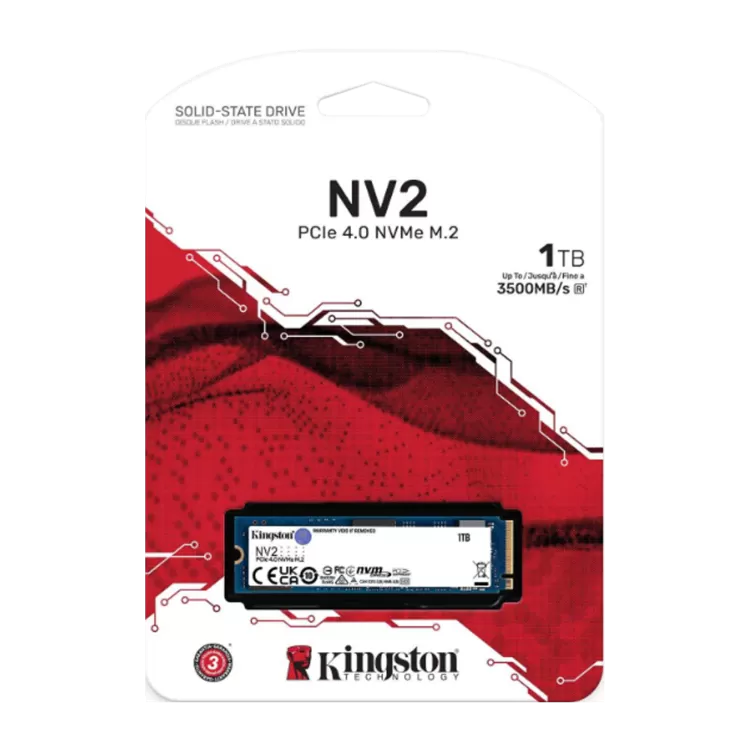 KINGSTON Kingston 1000GB Dahili SSD - SNV2S/1000G Bilgisayar Çevre Birimleri