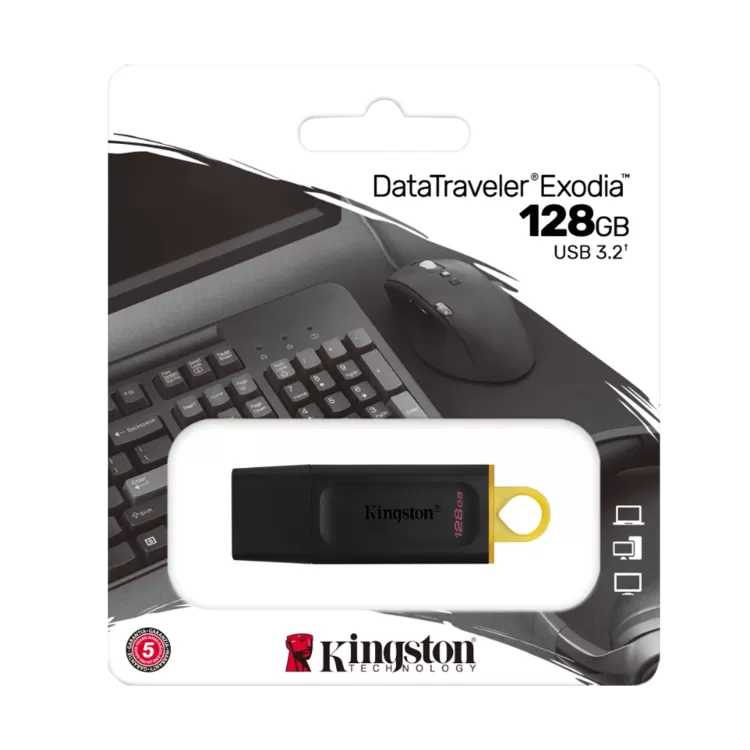 KINGSTON Kingston 128 GB USB Bellek - DTX/128GB  Bilgisayar Çevre Birimleri