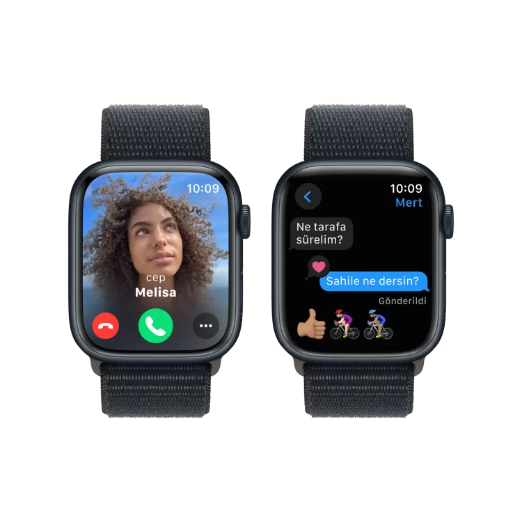 APPLE Apple Watch S9  41mm Gece Yarısı SL Akıllı Saat