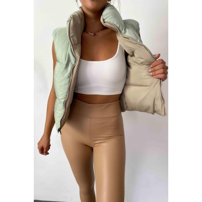 Kadın Yüksek Bel Içi şardonlu Fırsat ürün Toparlayıcı Tayt