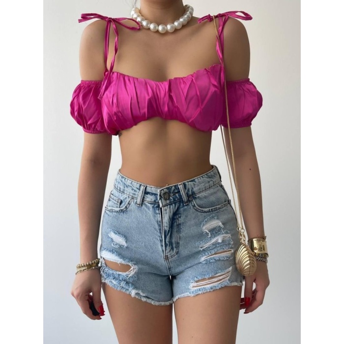 Kelsey Saten Büstiyer