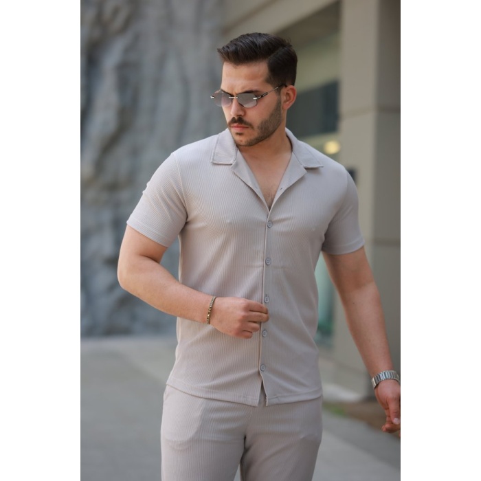 Erkek Ottoman Kumaş Pantolon Gömlek Takım