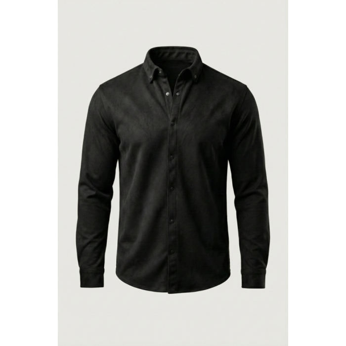 Erkek Uzun Kollu Süet Gömlek