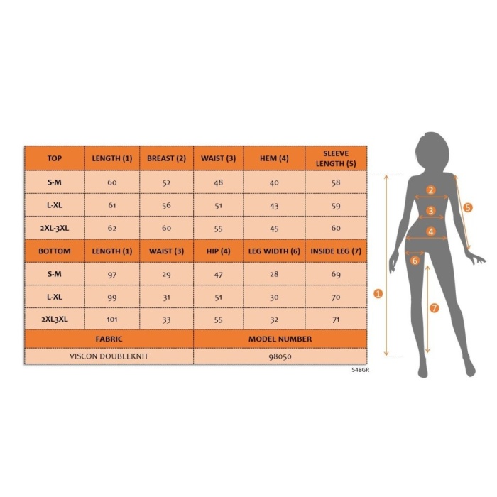 Kadın Uzun Kollu V Yakalı Ribanalı Viskon Iki Iplik Bluz Ve Pantolon Ikili Takım