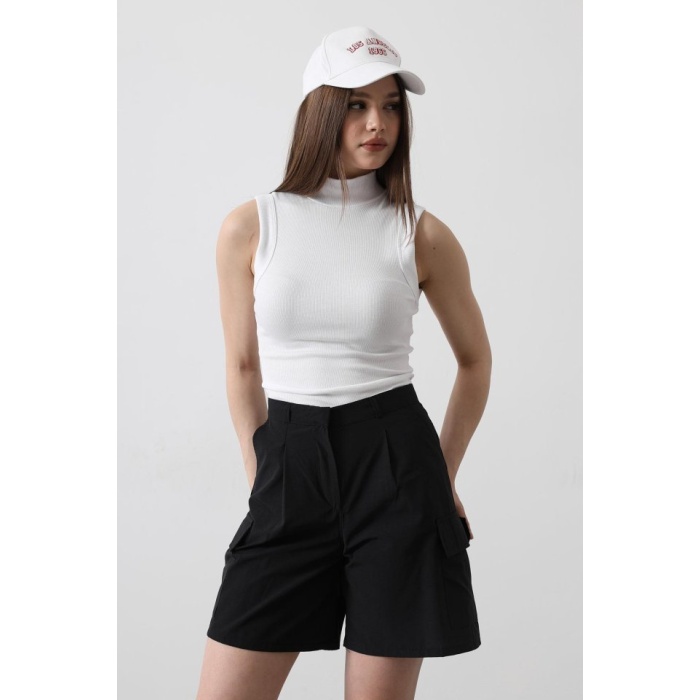 Cargo Cepli Şort - Siyah