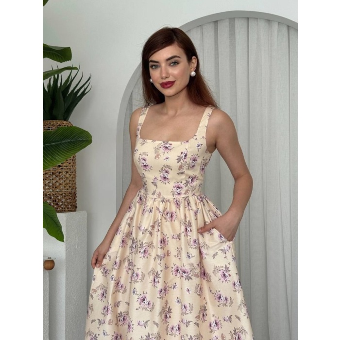 Yoa Cep Detaylı Elbise