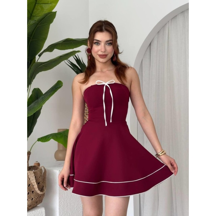 Yuna Straplez Elbise