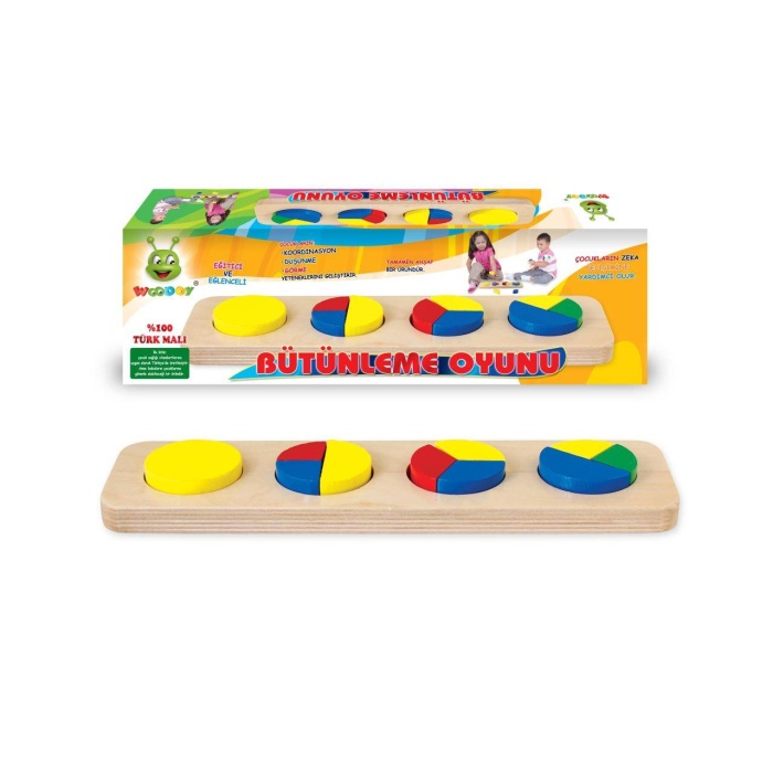 Woodoy Ahşap Bütünleme Oyunu Oyuncak KT-KR032