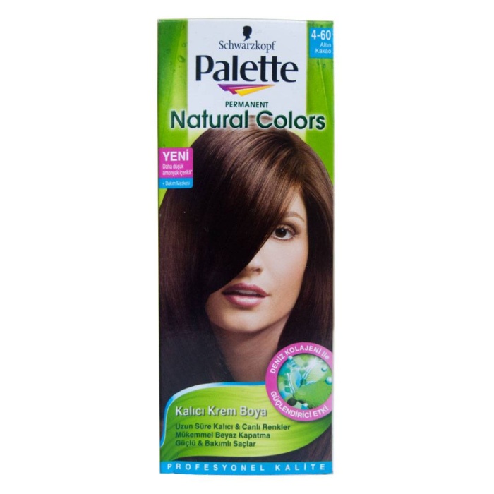 Palette Natural Saç Boyası  4-60 Altın Kakao