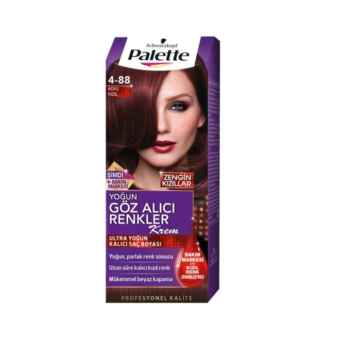 Palette Natural Göz Alıcı 4-88 Koyu Kızıl