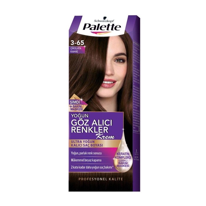 Palette Natural Göz Alıcı 3-65 Çikolata Kahve