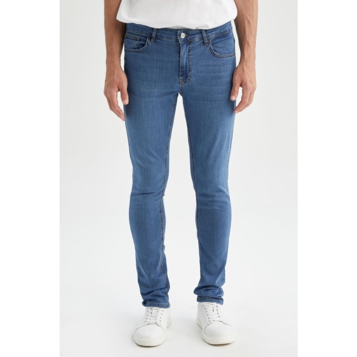 DeFacto Pedro Slim Fit Normal Bel Dar Paça Jean Pantolon Y7266AZ22HS