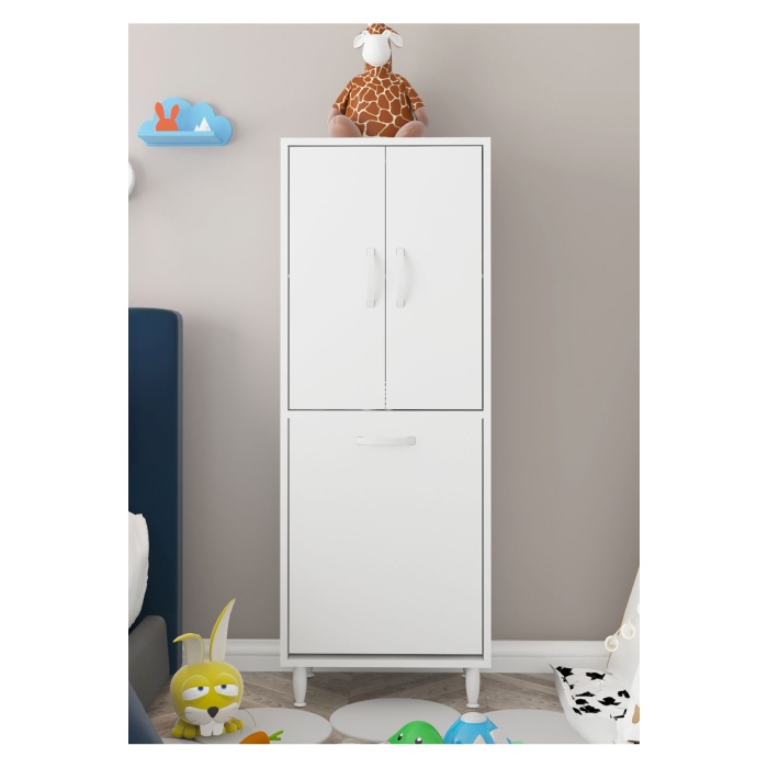 Sepetli ve Iki Kapaklı Mutfak Dolabı