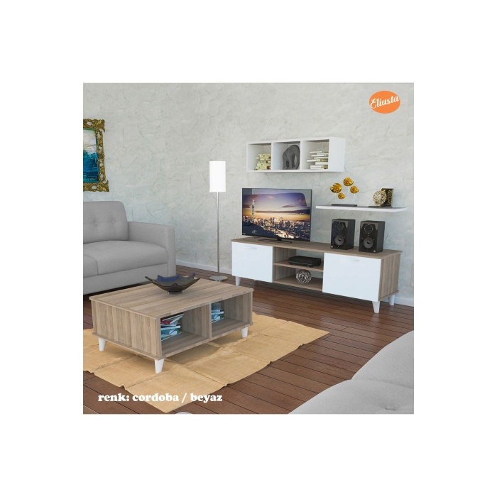 Tv Ünitesi Takımı 3 Lü Set