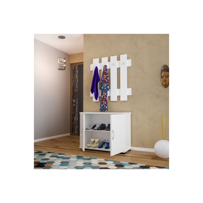 Cesta Modilayn Ard-116 Portmanto Ayakkabılık Askılıklı Ayakkabılık