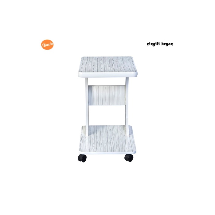 ELİUSTA TEKERLEKLİ MDF C LAPTOP SEHPASI