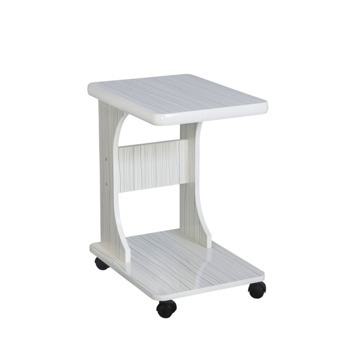 ELİUSTA TEKERLEKLİ MDF C OFİS SEHPASI