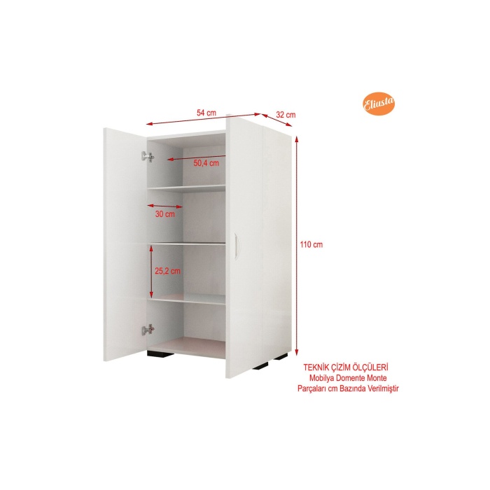 Mutfak Dolabı Cok Amaclı Ofis Dolabı Banyo Dolabı Kiler Dolabı
