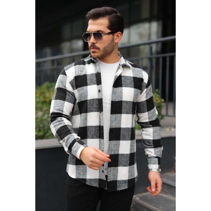 Erkek Ekose Desenli Oduncu Gömlek
