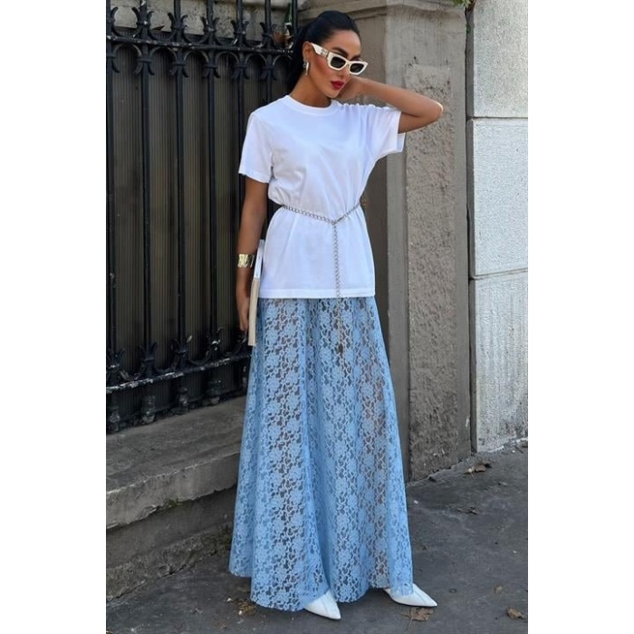 Maxi Dantel Etek 4047