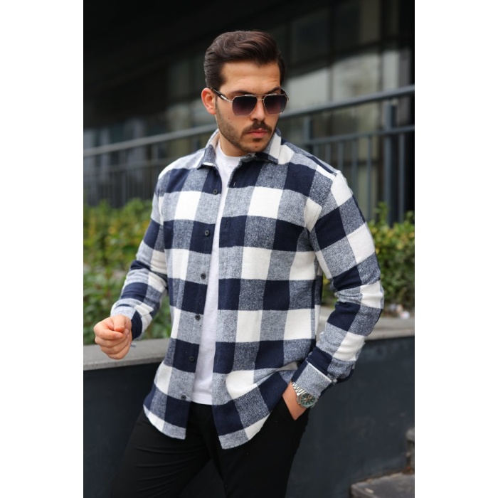Erkek Ekose Desenli Oduncu Gömlek
