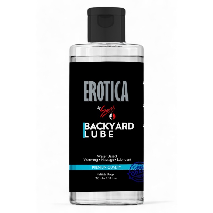Backyard Lube WB 100ml by Sens Su Bazlı Anal Kayganlaştırıcı Masaj Jeli